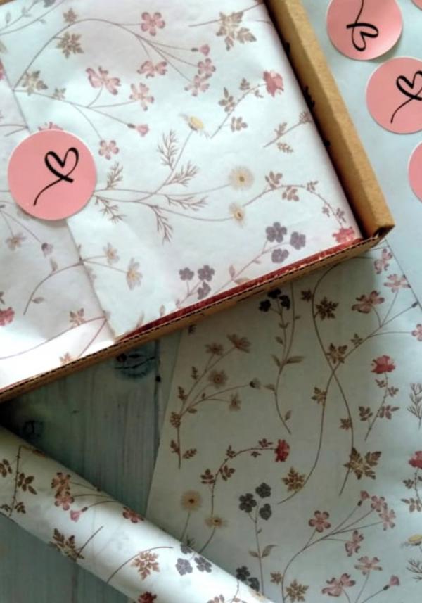 Papel de Seda Personalizado - Colorido